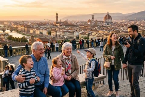 Private Family Walking Tour in Historic Florence