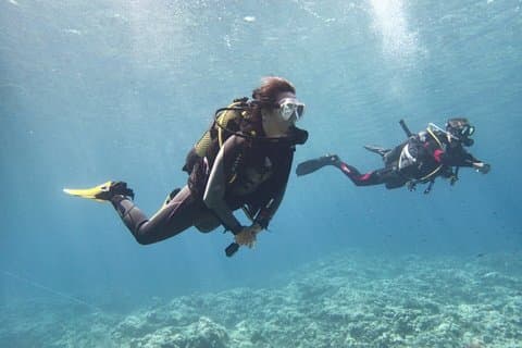 Menorca privat dykning med guide för certifierade dykare