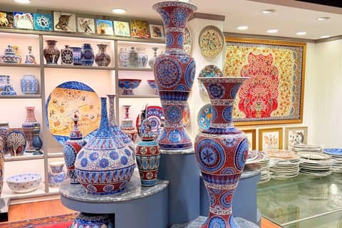Cerámica de Estambul en el casco antiguo - Hecho a mano y envío mundial