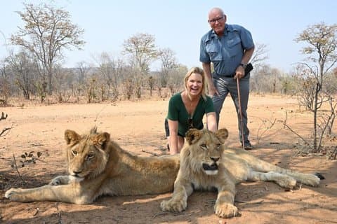 Bushwalk med Lions erfarenhet