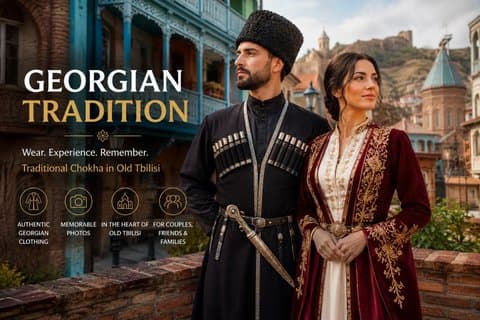 Tbilisi: Experiência cultural de traje nacional georgiano