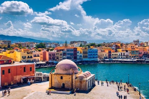 Il meglio di Chania dal porto: tour con Beach Time e visita del monastero