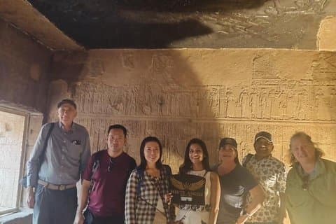 Gita privata di un giorno da Luxor ai templi di Abydos e Dendara