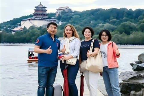 北京、夏宮の歴史ガイドツアー