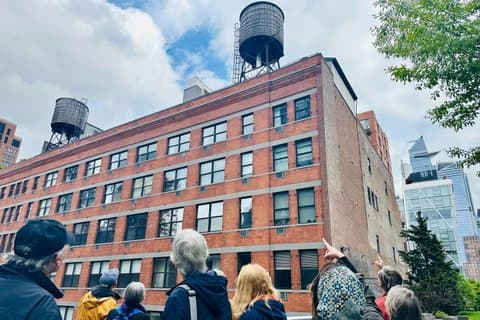 Excursão a pé pela NYC Water Tower