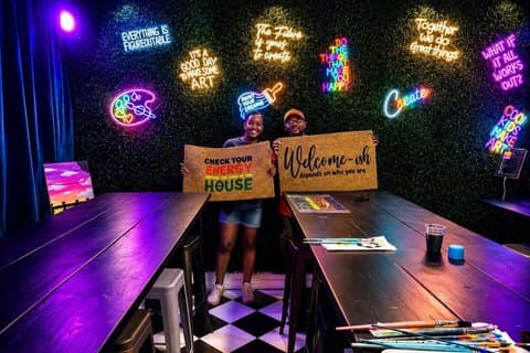 Glow in the Dark Doormat Paint Opplevelsen i Houston