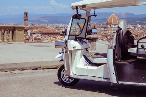 Florence City Highlights Golf Panier Tour avec Guide local