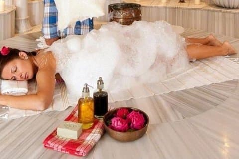 Kemer Hammam Sauna Classic and Bali Massage with Transfer