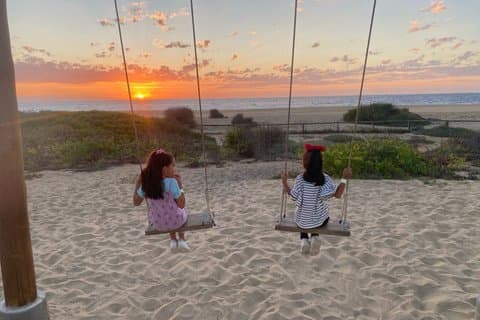 Los Cabos Familie Sunset Camel Safari met buffet