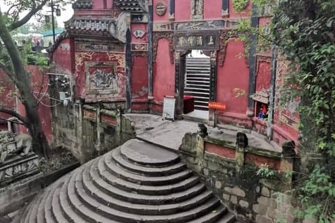 Chongqing Nanshan Mountain Trip Temple taoïste et grottes du karst