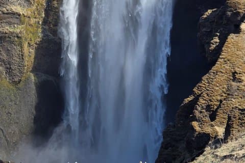 Tour di un giorno della costa meridionale con equitazione (opzionale) a Black Sand