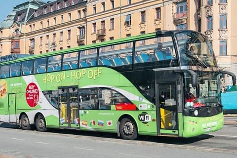 Stockholm 1 dia Bus Hop On Hop Off Sightseeing