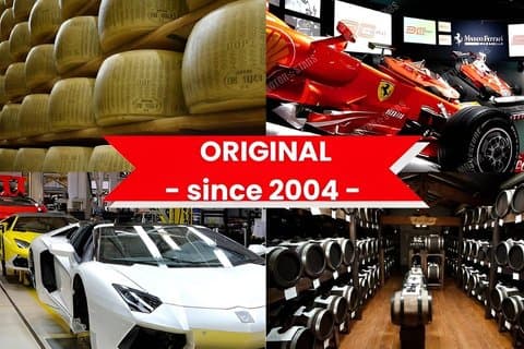 Supercar & Food Tour: Ferrari, Lamborghini, Parmigiano & Balsamic