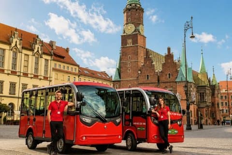 Wroclaw tour with electric bus, 2 h (English guide) 5-13 people