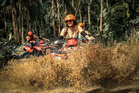 Bali : Ubud Gorilla ATV avontuur en wildwaterrafting tour