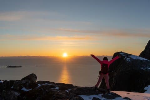Tromso Mountain Hike with Local Guide Snacks and Photos
