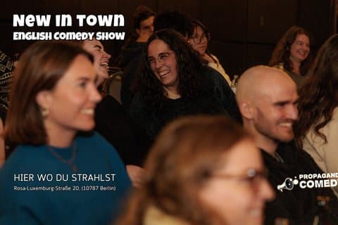 NEW IN TOWN - English Stand Up Comedy by Berlin Alexanderplatz