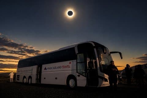 Reykjavík: Total solformørkelse ekspedisjon 2026