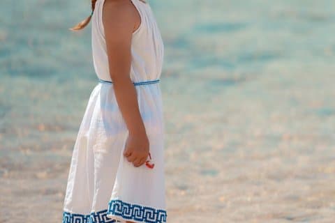 Kreta Beach Familienfotosession Urlaubsfotografie