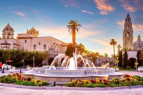 3-timers vandretur i Balboa Park og Bankers Hill