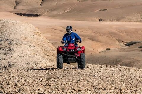 Marrakech: Agafay Desert ,Camel Ride & quad bike and Dinner show