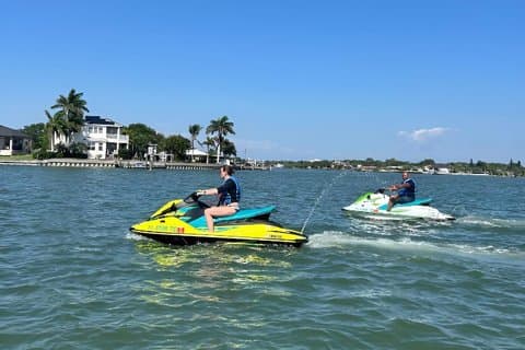 1 uur begeleide jetski-excursie - Holiday pension Indian Rocks, FL