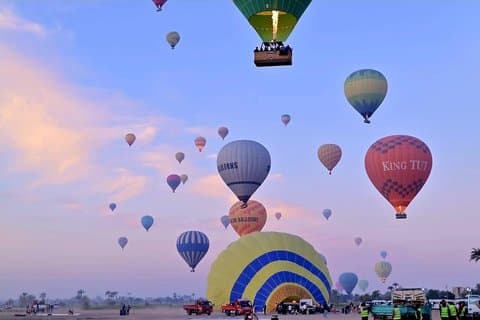 Luxor Sunrise Hot Air Balloon Ride e transfer para Marsa Alam