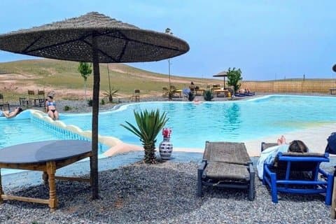 Swimming pool & Lunch & Camel Ride with Quad in Agafay