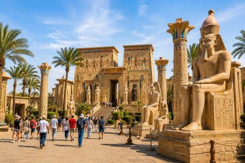 Privat guidet familie tur til Pharaonic Village i Kairo