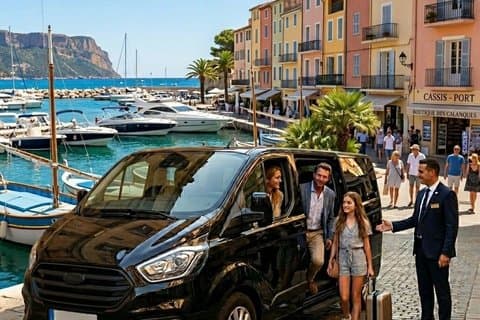 Marseille Cruise Port ⟺ CASSIS (RoundTrip)