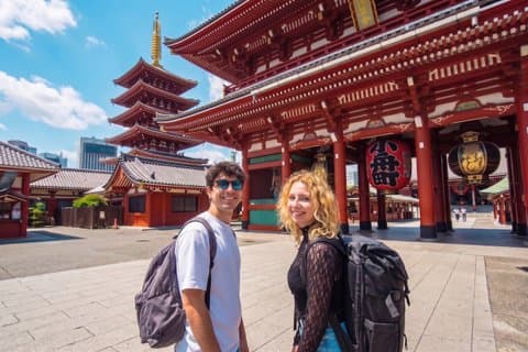 Tokio : Asakusa, Senso-ji Tempel & Schrein Spaziergang