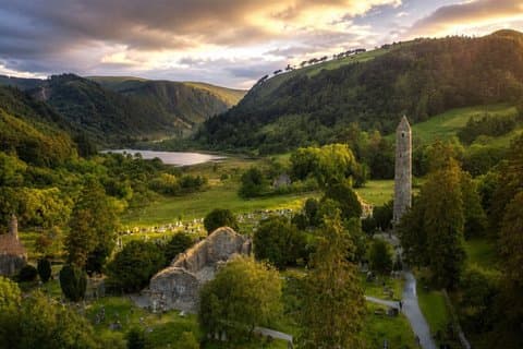 Tour van Dublin naar Glendalough Wicklow en Kilkenny
