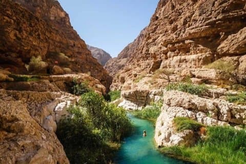 Discover Muscat and Wadi Shab Adventure in 8 Hours