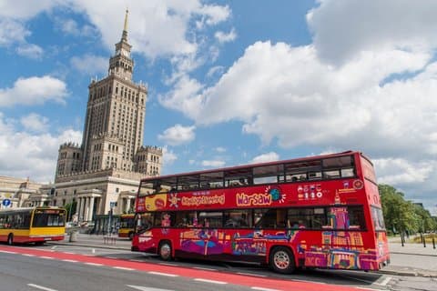 Stadtrundfahrt Warschau Hop-On Hop-Off Bustour