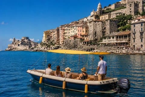 Excursion dans le golfe des Poètes : visite de Porto Venere et de l’île de Palmaria