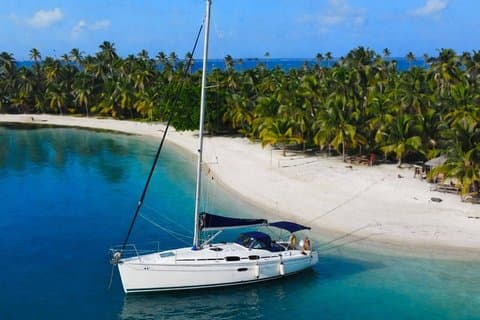 2 Tage und 1 Nacht auf einem Segelboot in San Blas Inseln