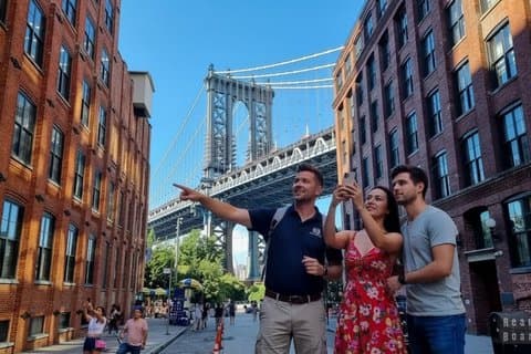 Tour privato a piedi di Brooklyn Bridge e DUMBO NYC