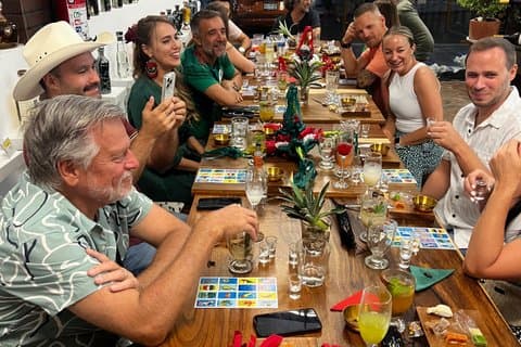 Mexican tasting : tequila, mezcal, lottery and churros