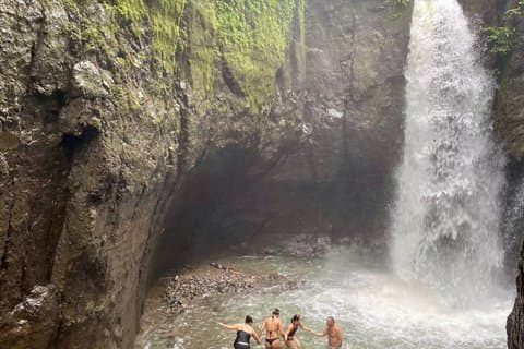 Wet & Wild: Hike to Tamanique Waterfalls + Lunch at Surf City