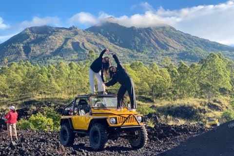 Mount Batur Sunrice Jeep Tour with White Water Rafting in Ubud