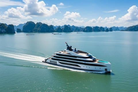 Crucero de 5 estrellas por la bahía de Ha Long 2D1N