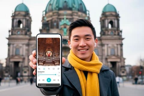 Berlin Cathedral billet og selvguidet lydtur med en byvandring