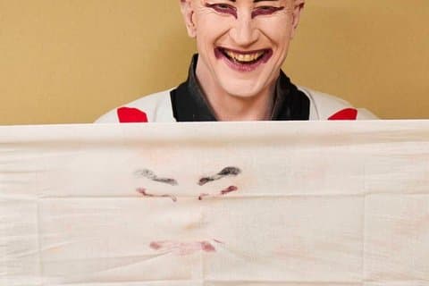 Japanska Kumadori och Shironuri Makeup erfarenhet i Tokyo