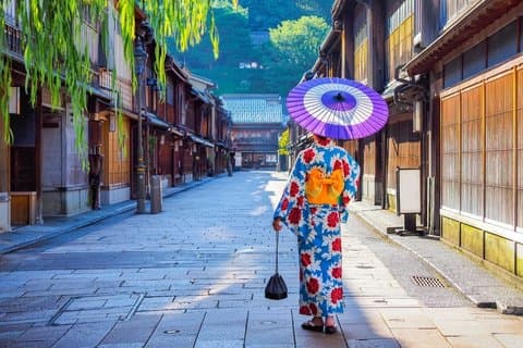 Privat halvdagstur i Kanazawa og historisk fotosted