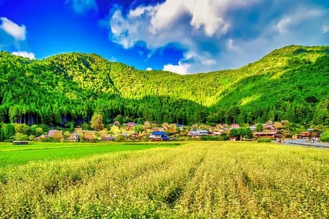 Amanohashidate Ine Funaya och Miyama Thatched Village dagstur