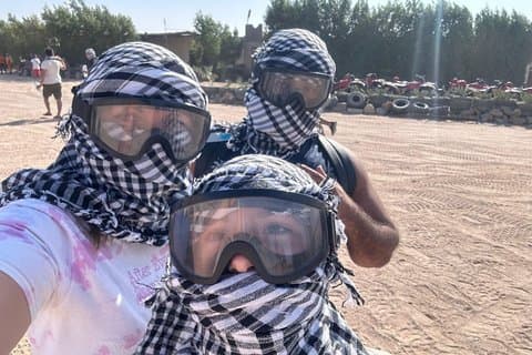 Hurghada 3 - Hour Quad Safari com visita à aldeia beduína