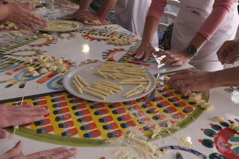 タオルミーナのシークレットガーデンシチリア料理教室