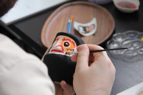Japanese Daruma Painting Experience near Mt Fuji - Standard Size
