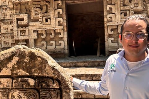 Rondleiding door het antropologisch museum van Mexico-Stad met epigraaf