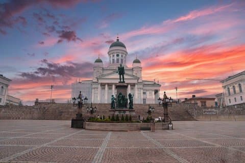 Helsinkis historiske sentrum selvguidet tur